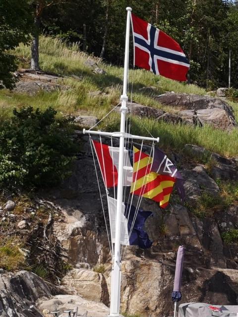 Maritim (trestang + salingshorn)