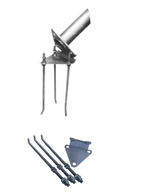 Glassfiber flaggstang i hvit (bilde 2)