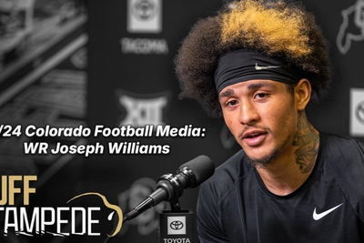 Colorado WR Joseph Williams speaks on his return to CU, recovering from injury & Week 1 excitement