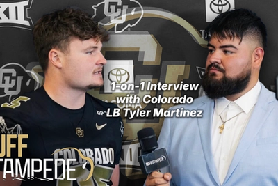 1-on-1 with Colorado LB Tyler Martinez on CU's 2026 Fall Sports Media Day