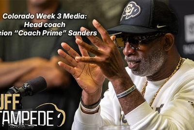 WATCH: Colorado HC Deion "Coach Prime" Sanders speaks ahead of Week 3 matchup with Northwestern