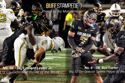 Colorado’s Lester, Carter, D-Line named to Big 12 Week 1 award list