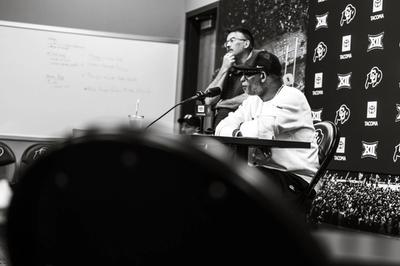 Photo gallery: Behind the scenes at last press conferences of fall camp