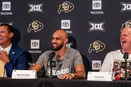 Derrick White named CU President of Basketball Strategy, makes big donation