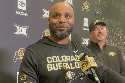  Aaron Fletcher breaks down first group of cornerbacks he's working with in Boulder
