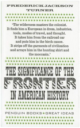 cover of The Significance of the Frontier in American History