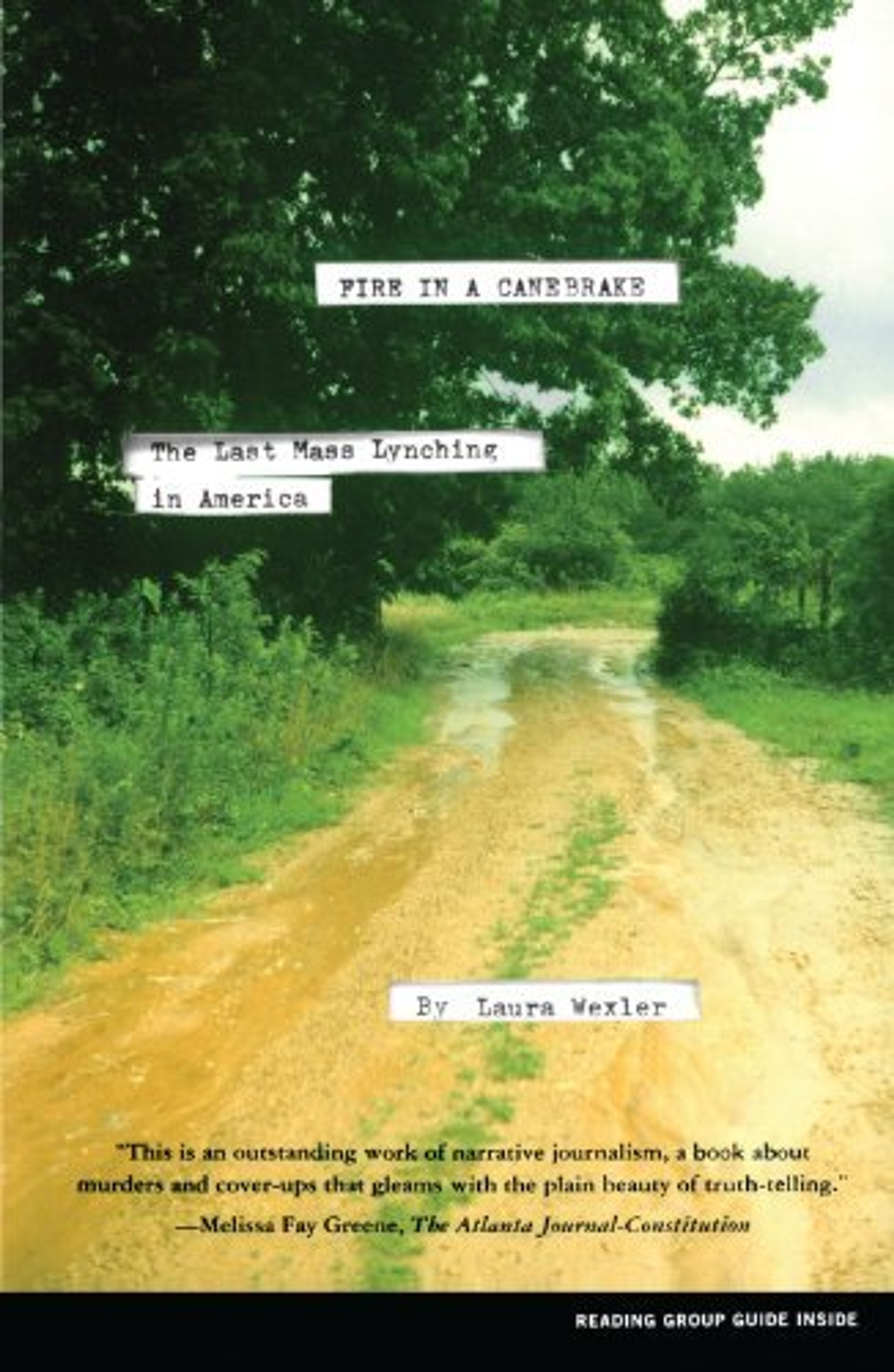 cover of Fire in a Canebrake