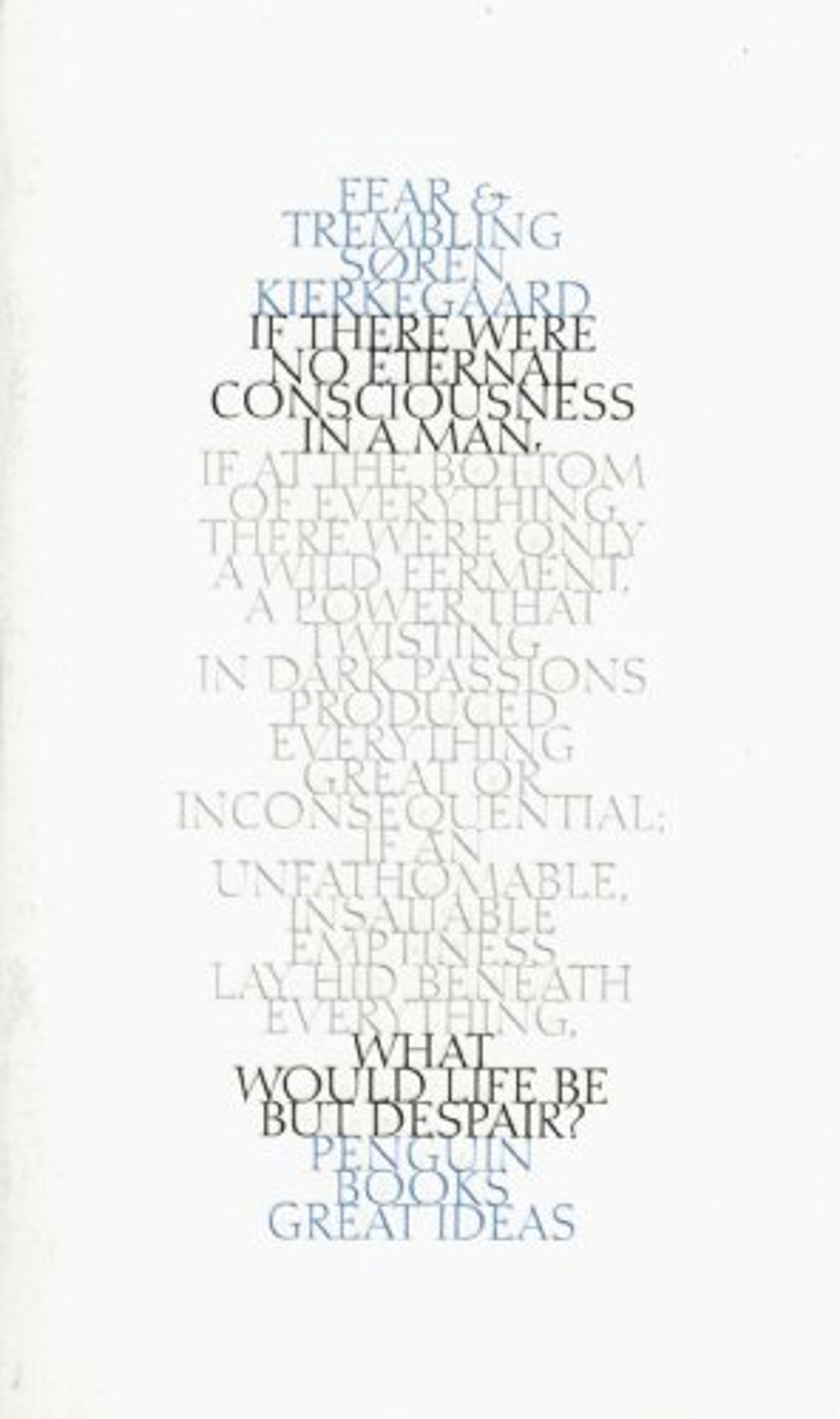 cover of Fear and Trembling