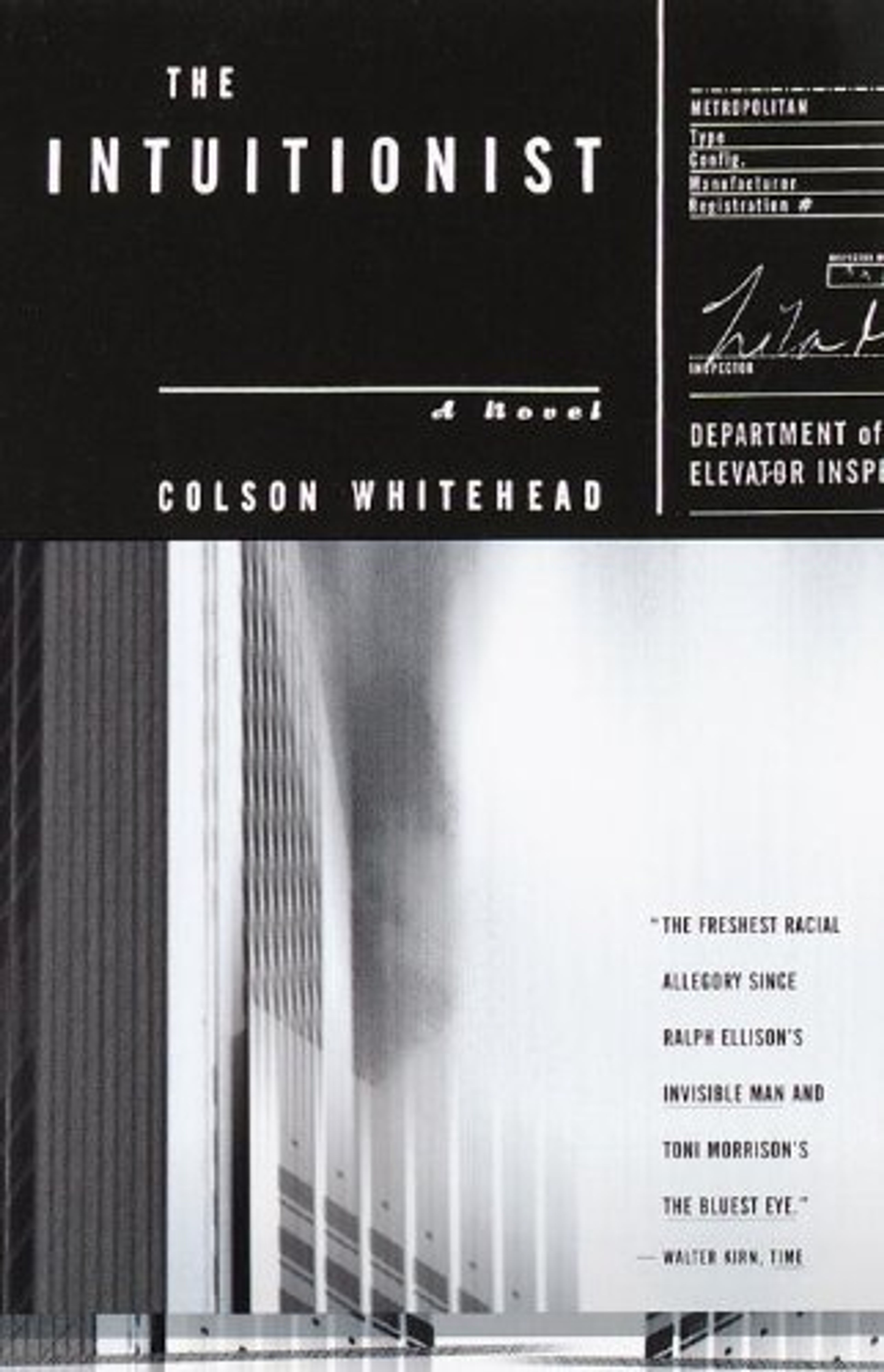 cover of The Intuitionist