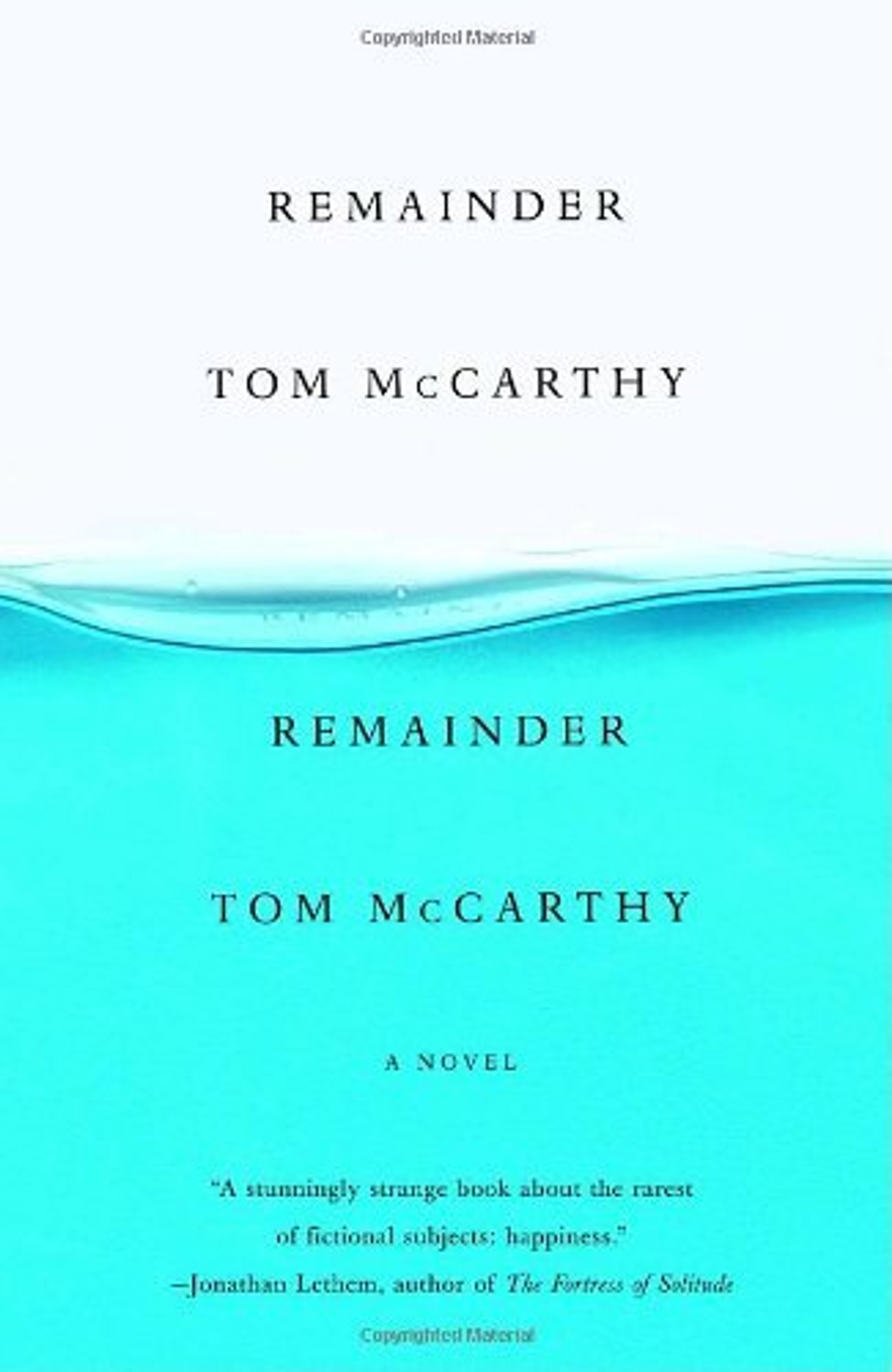 cover of Remainder