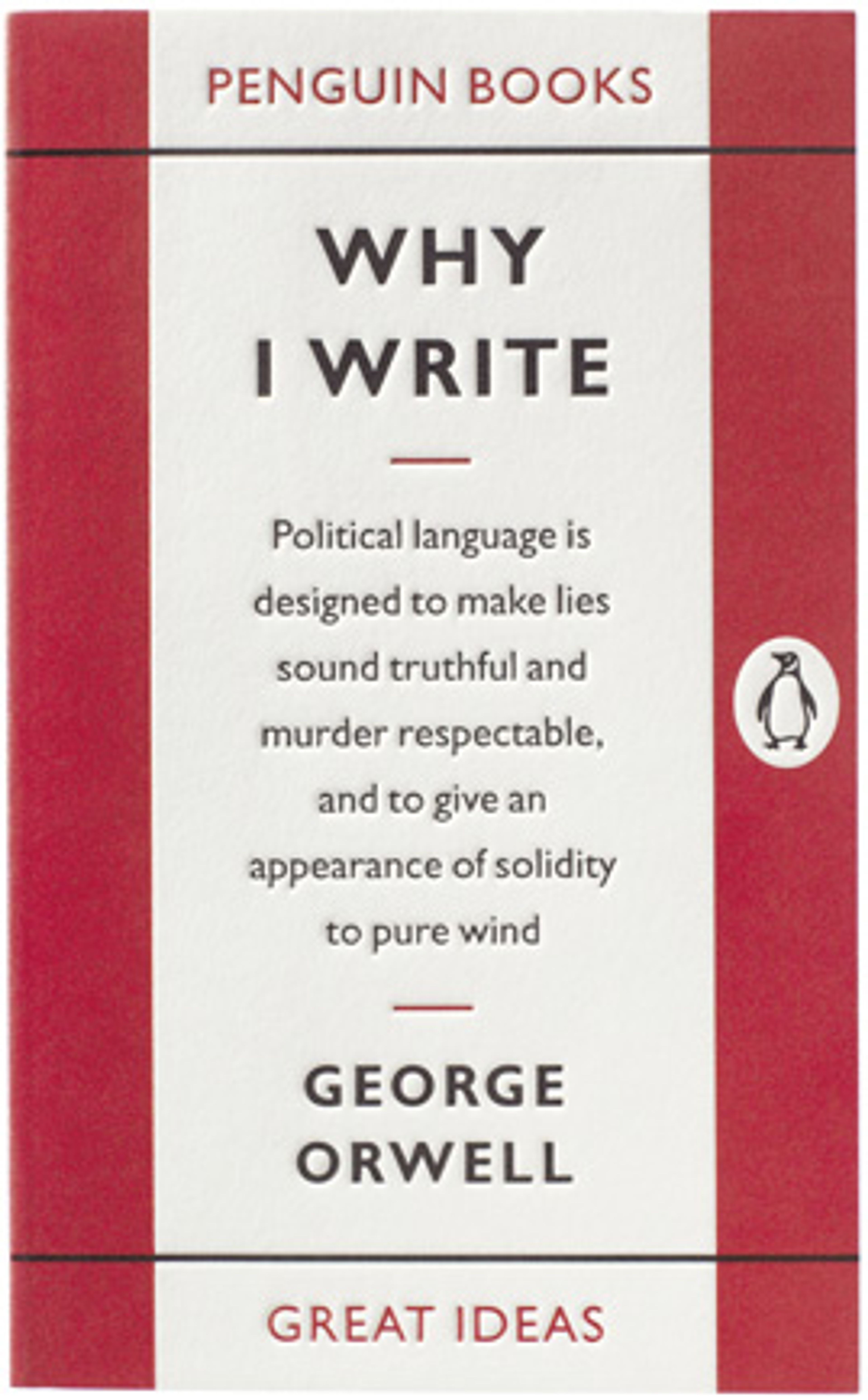 cover of Why I Write