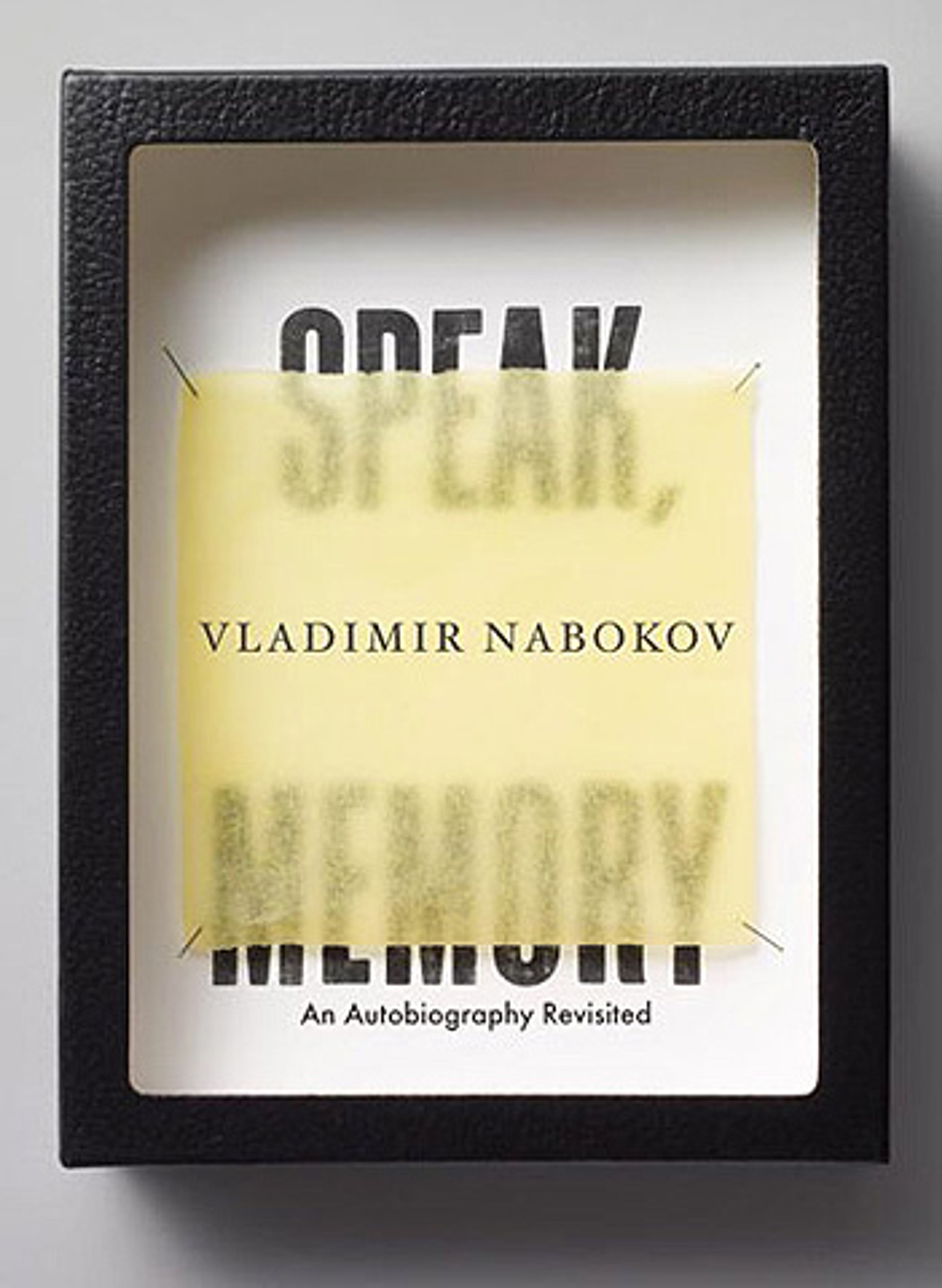 cover of Speak, Memory