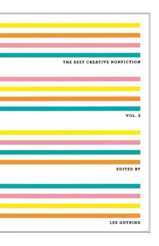 cover of The Best Creative Nonfiction: Vol. 3