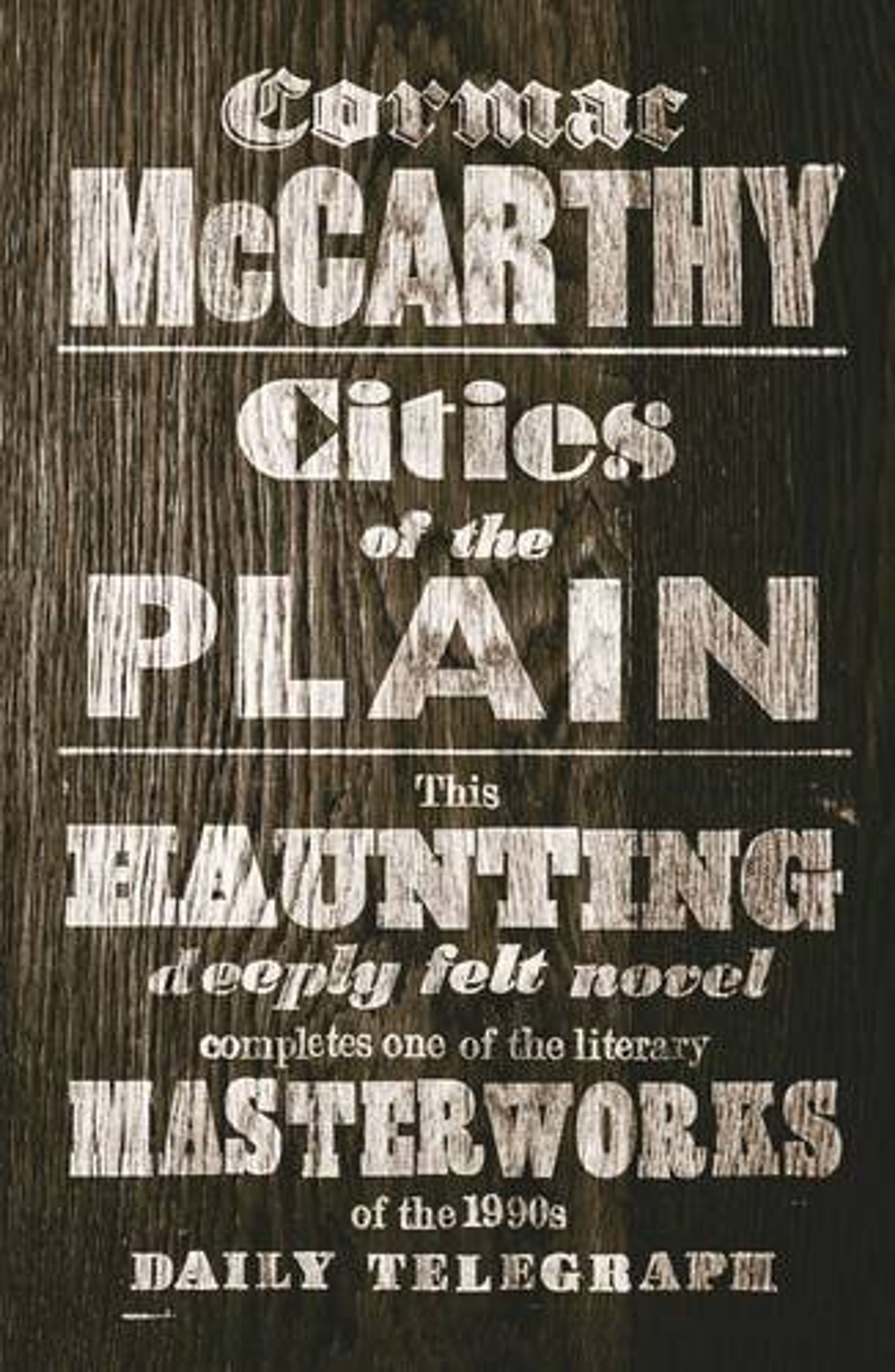 cover of Cities of the Plain