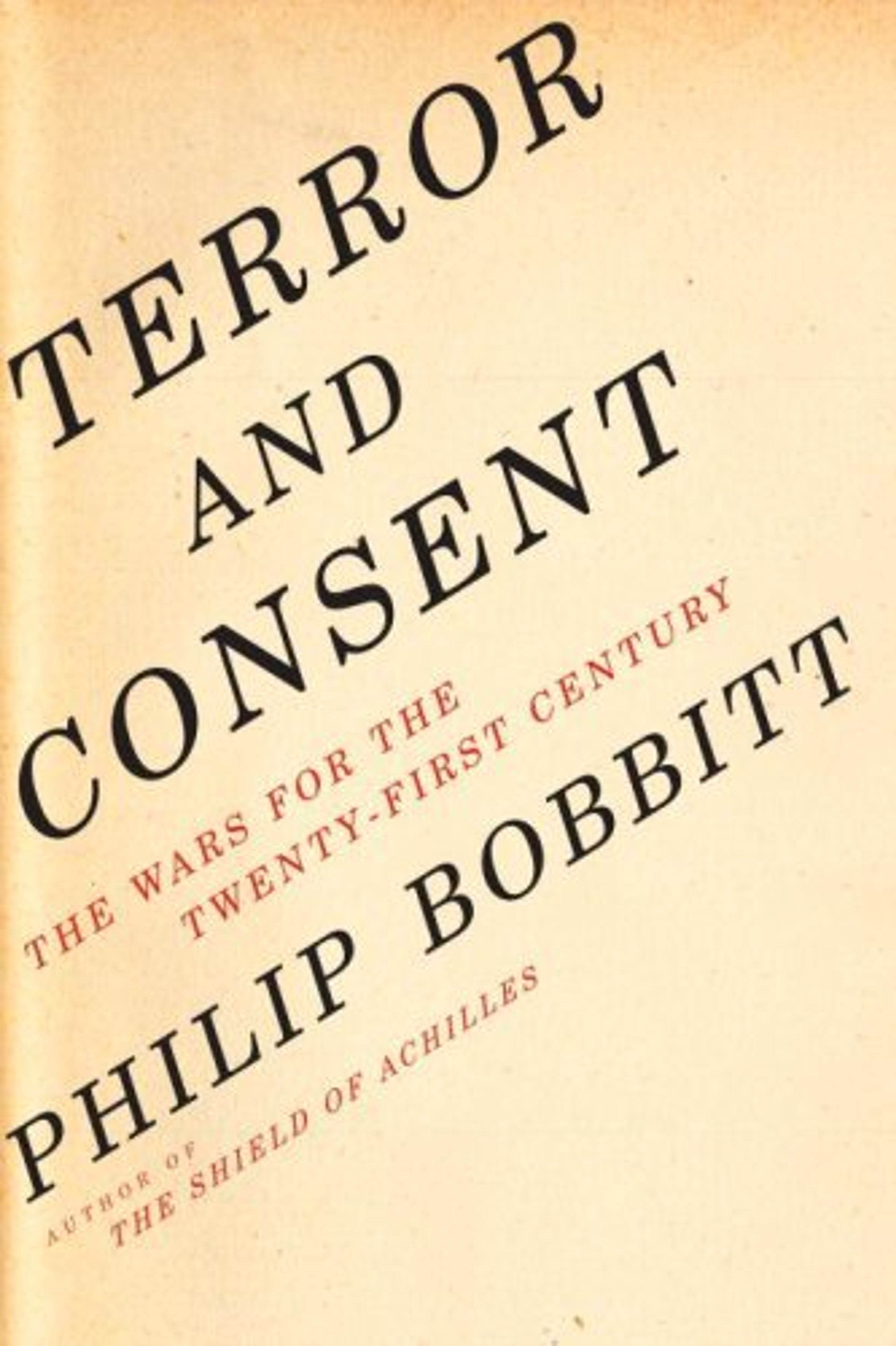 cover of Terror and Consent