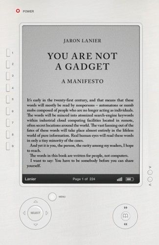 cover of You Are Not a Gadget (UK)