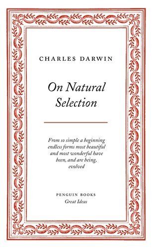 cover of On Natural Selection