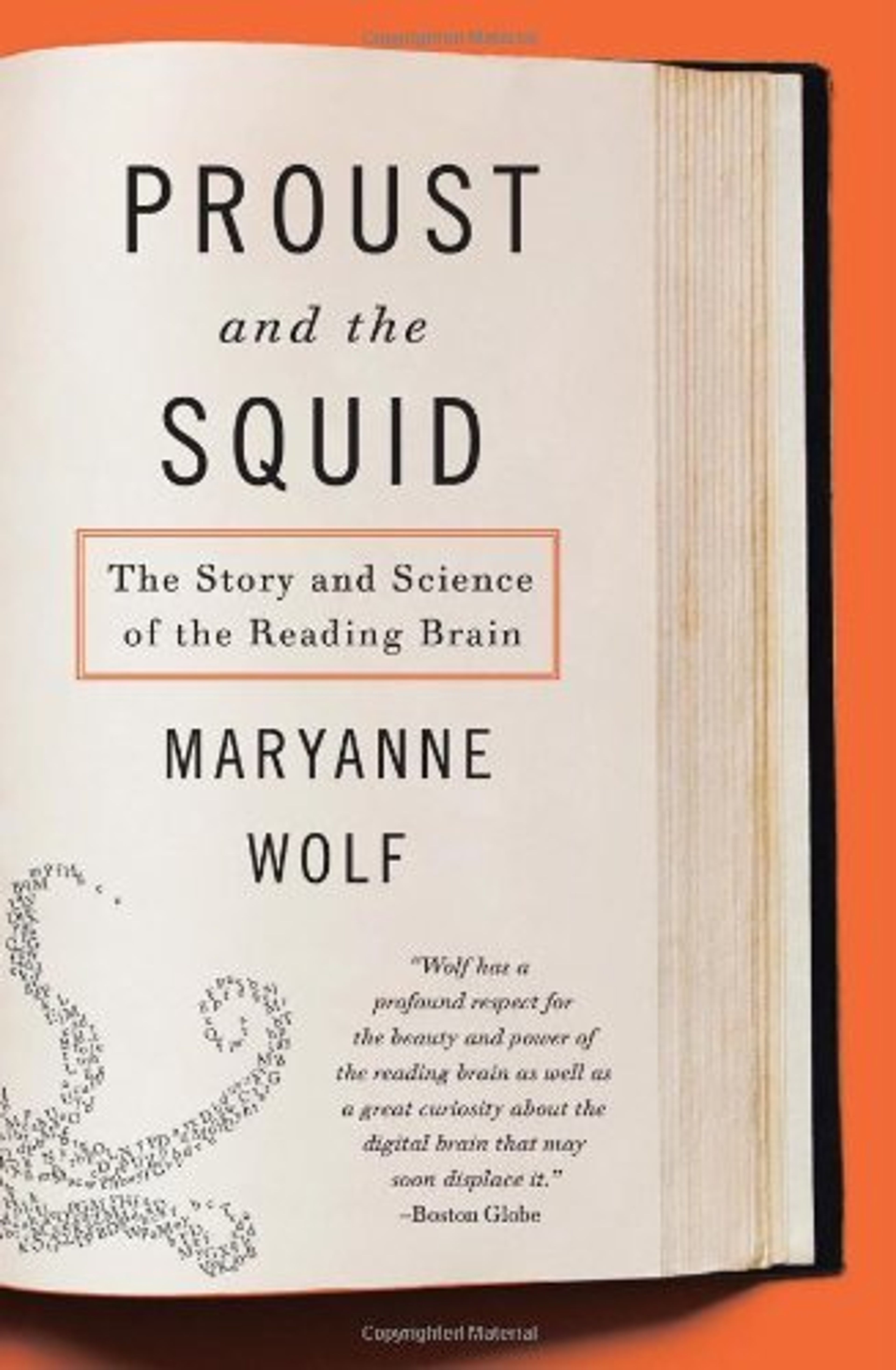 cover of Proust and the Squid