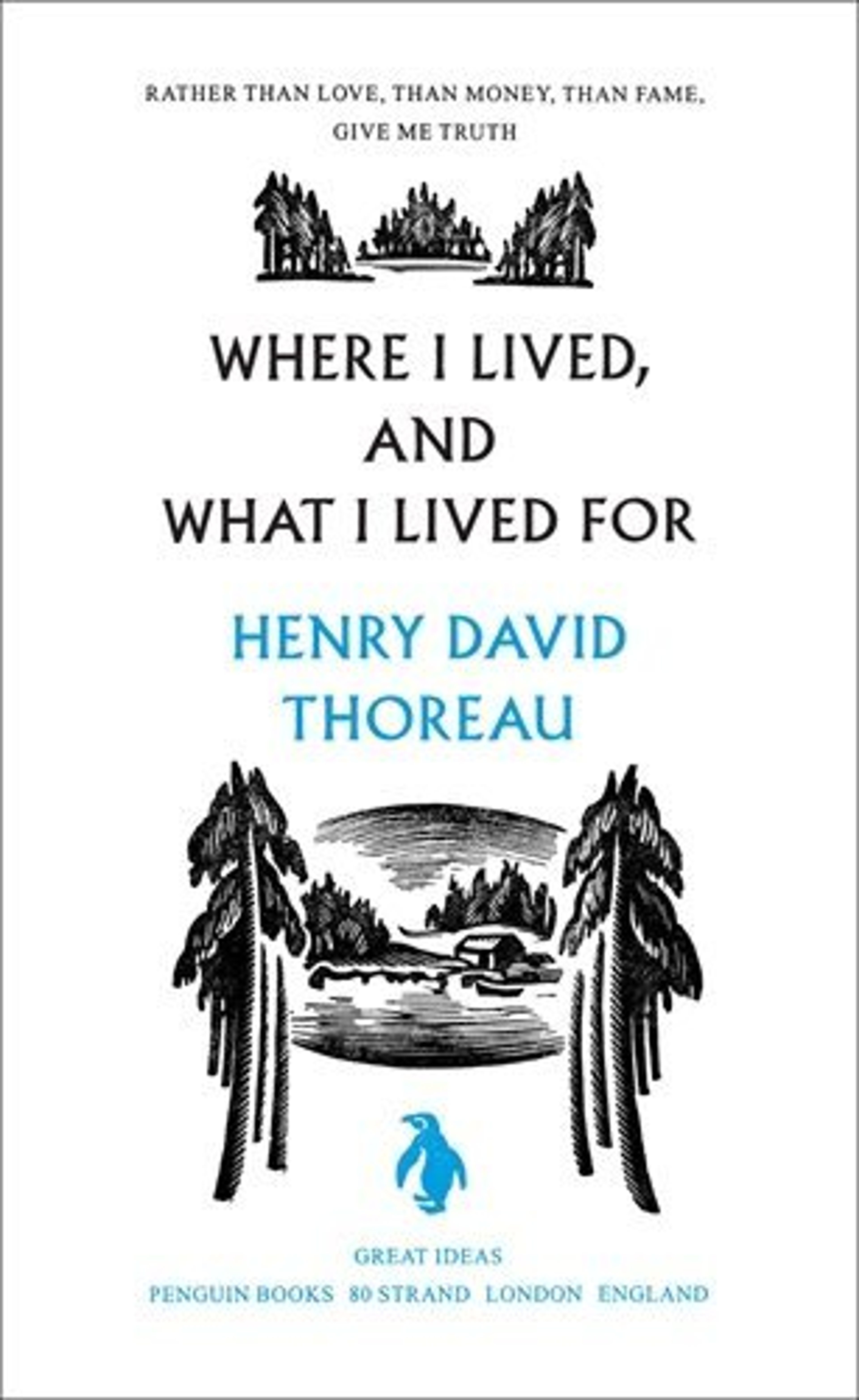 cover of Where I Lived, and What I Lived For
