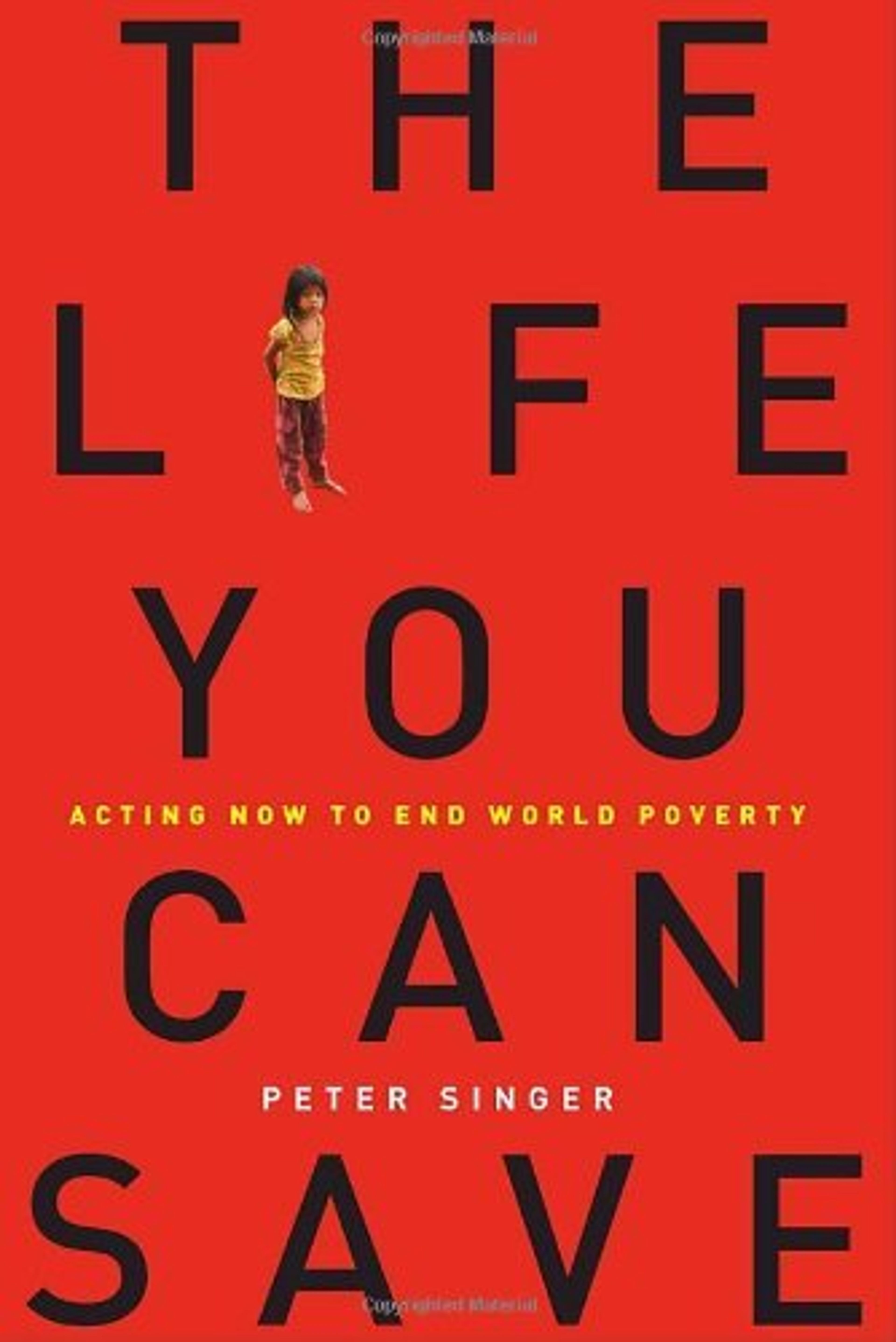 cover of The Life You Can Save