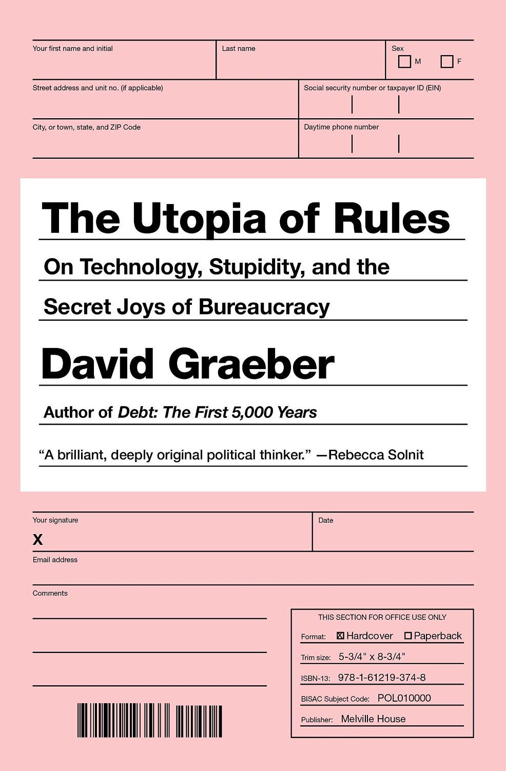 cover of The Utopia of Rules