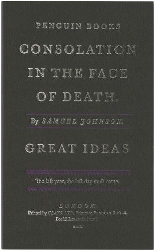 cover of Consolation in the Face of Death