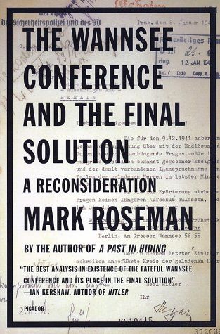 cover of The Wannsee Conference and the Final Solution