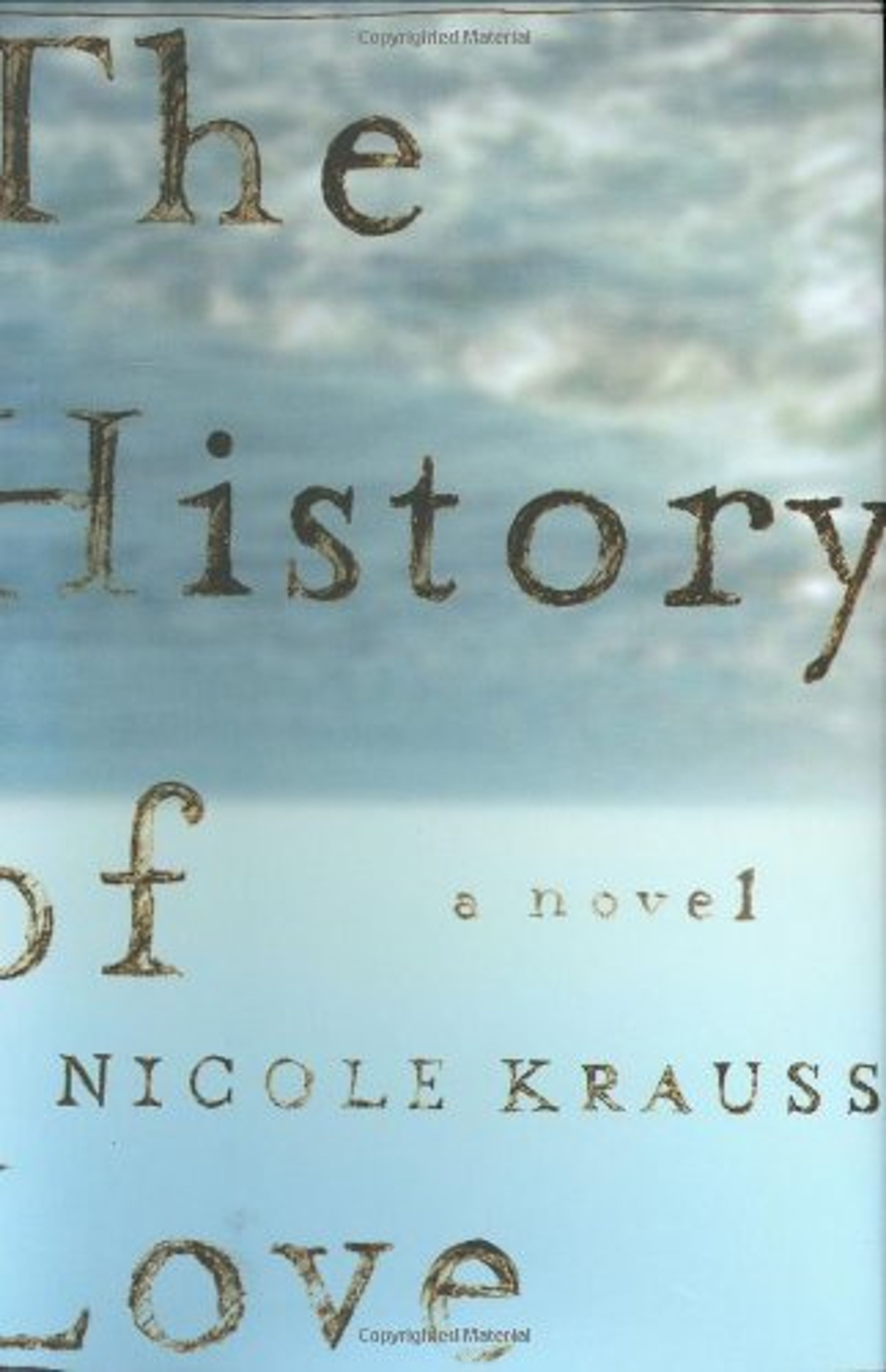 cover of The History of Love