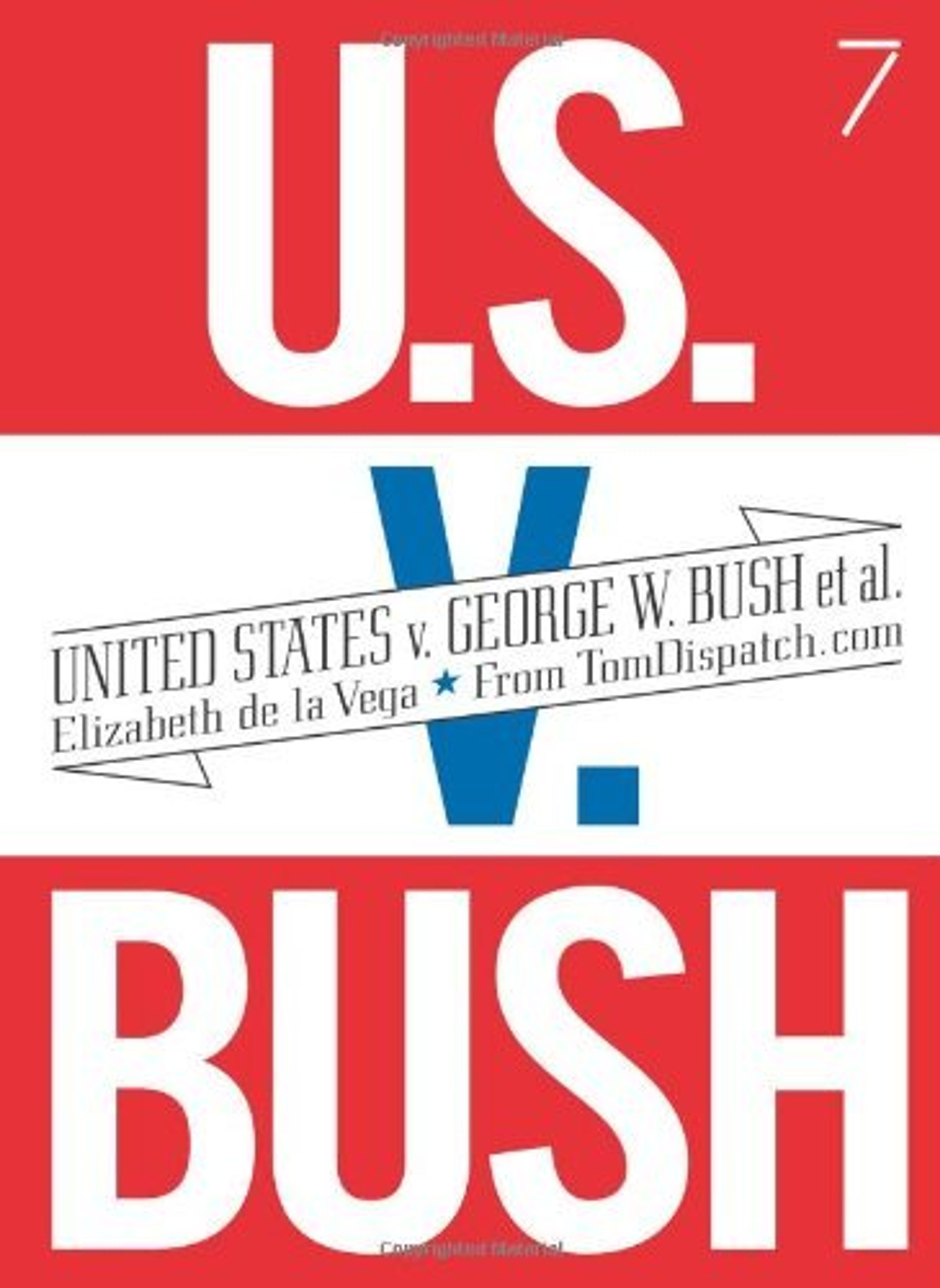 cover of United States V. George W. Bush