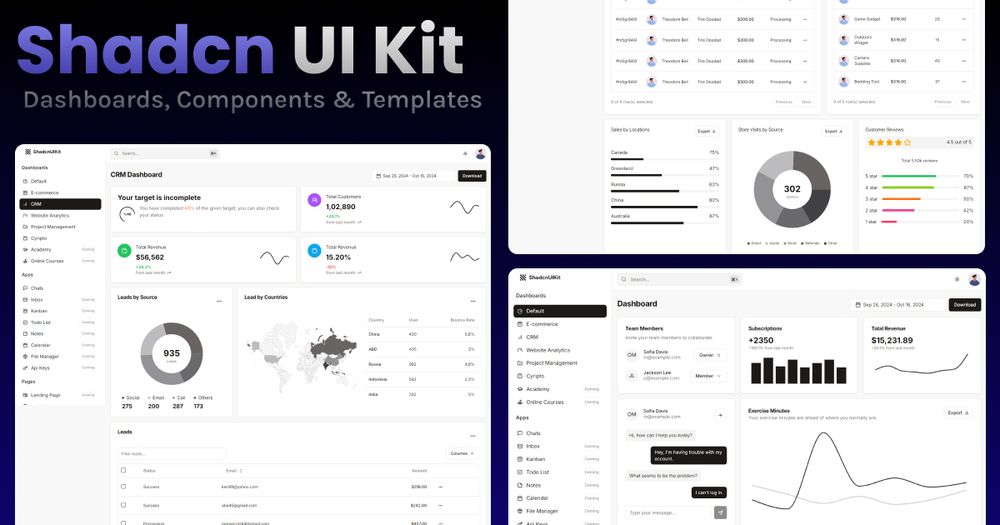 image of Shadcn UI Kit image of Shadcn UI Kit