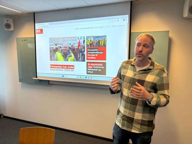 Medieudvalget har stærkt fokus på online løsninger, branchenetværk og eksterne samarbejdet. Foto: Søren J.