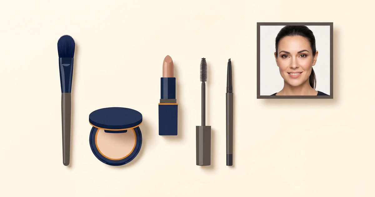 Side-by-side comparison showing a naturally retouched professional headshot versus an over-edited one with waxy unrealistic skin