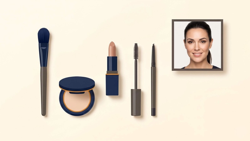 Side-by-side comparison showing a naturally retouched professional headshot versus an over-edited one with waxy unrealistic skin