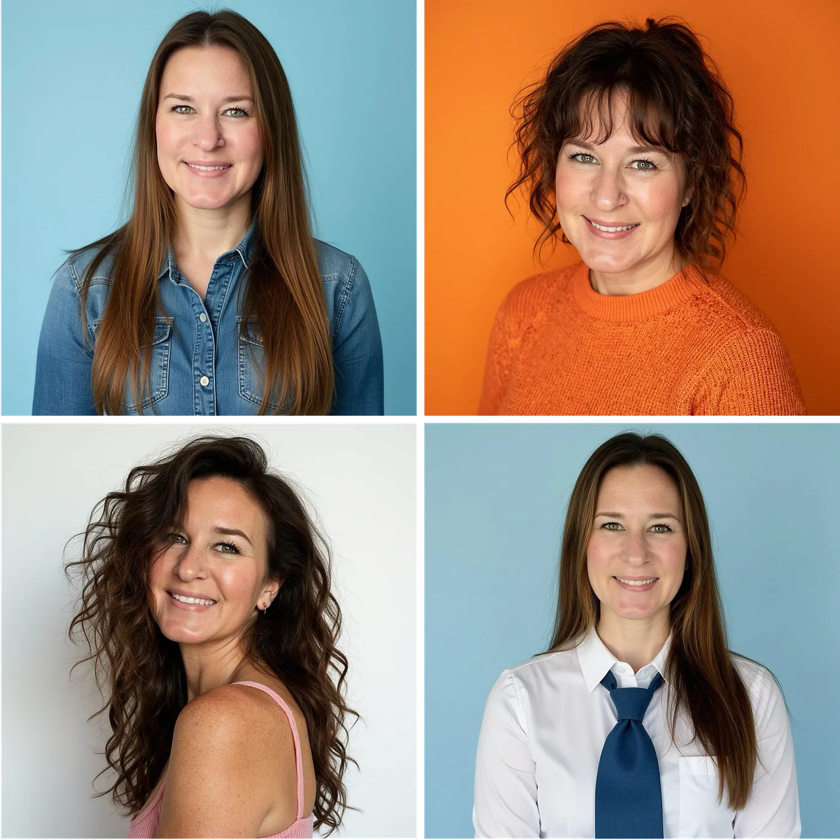 PhotoPacks AI headshot with unusual outfit combinations