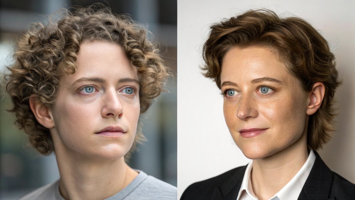 AI refines casual photos into business-ready headshot portraits