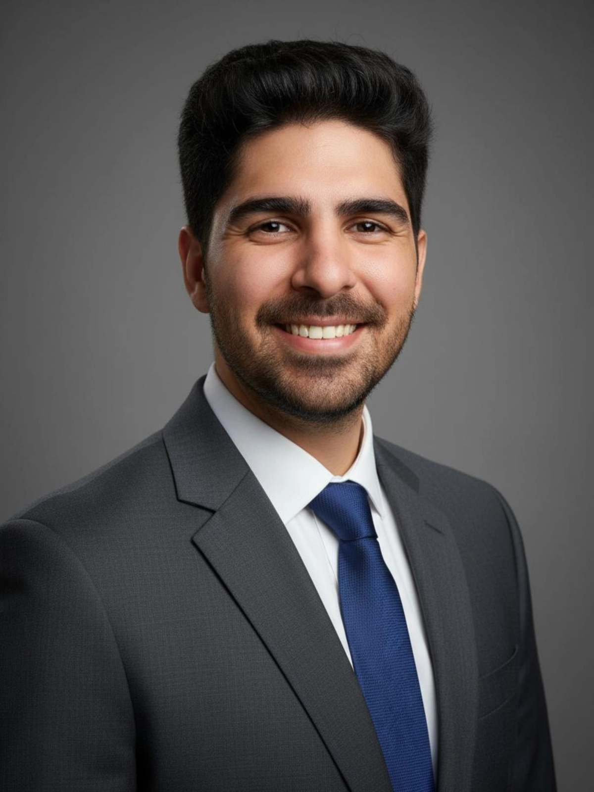 Canva AI headshot sample result