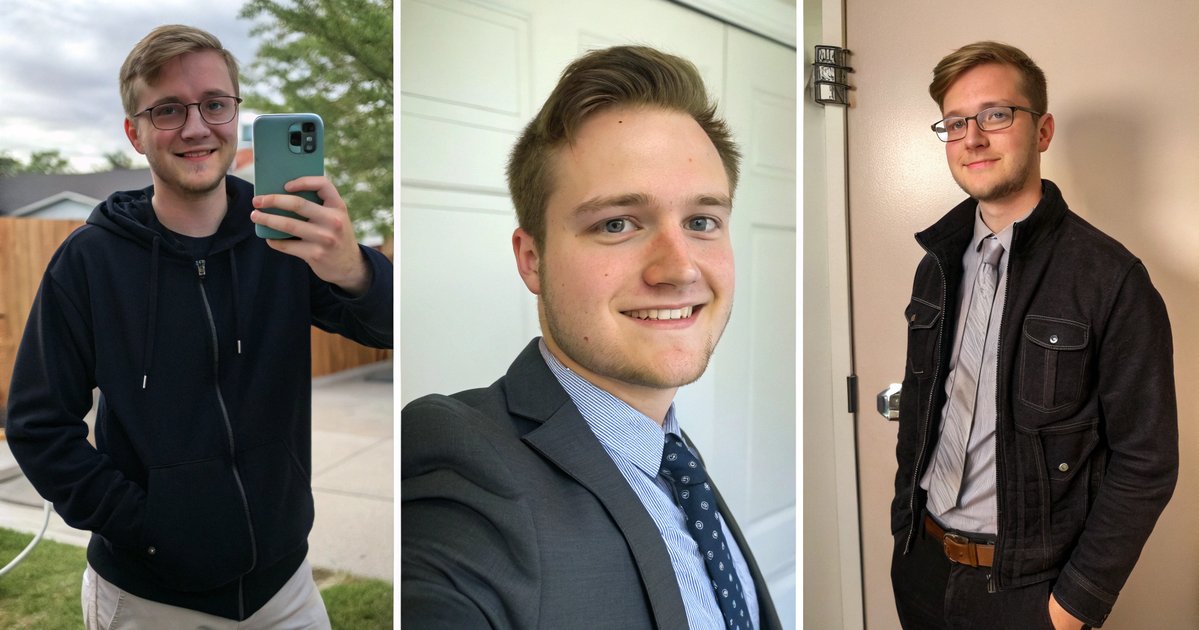 a person using professional headshots created with proshoot ai headshot generator