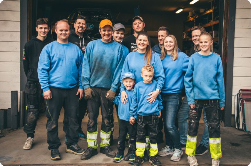 Vi støtter lokalsamfunnet