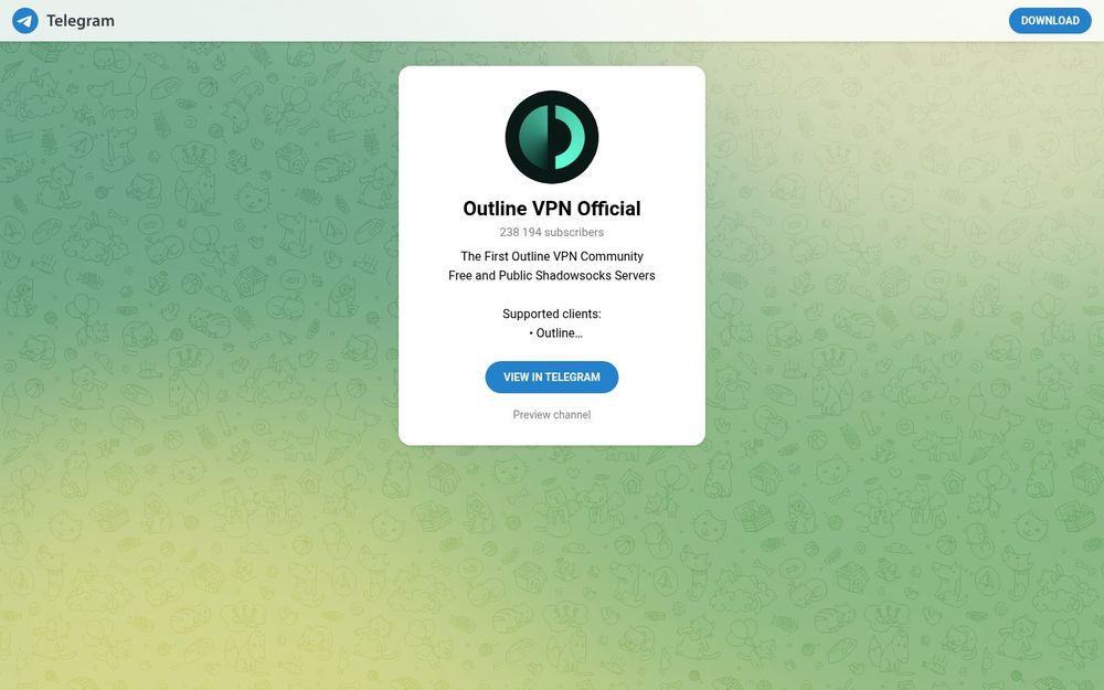 image of Outline VPN Official image of Outline VPN Official