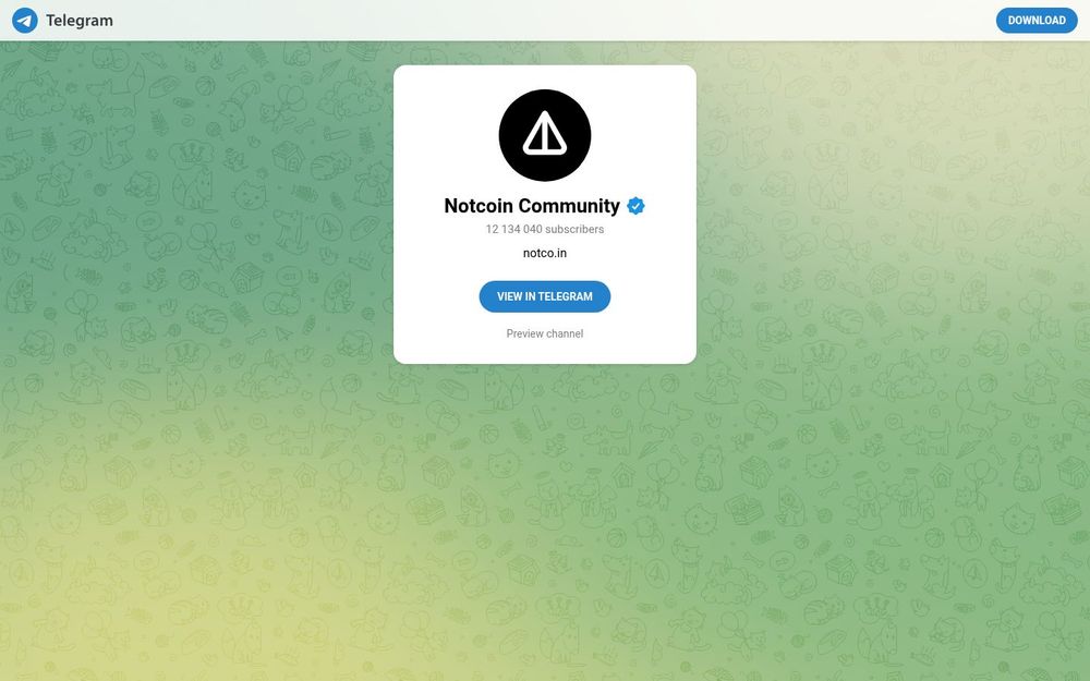 image of Notcoin Community