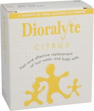 Dioralyte Citrus - 6 Sachets
