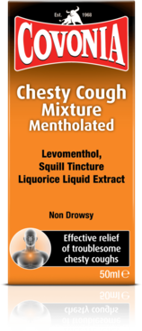 COVONIA menthol cough mixture expectorant /4mg/ 50ml