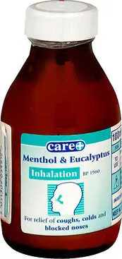 CARE OTC medicines cough & cold menthol & eucalyptus inhalation 100ml