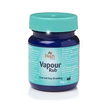 PEACH vapour rub  50g