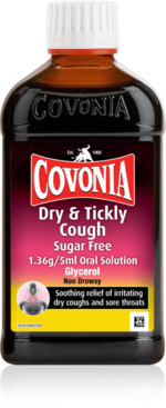 COVONIA oral solution dry & tickly s/f 300ml