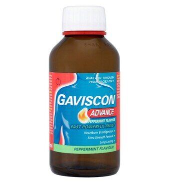 Gaviscon Advance Peppermint Flavour Liquid - 250ml bottle