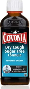 COVONIA dry cough formula s/f 5mg/5ml 150ml