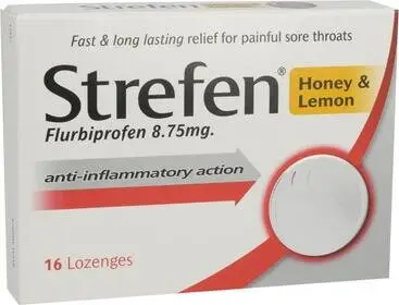 STREFEN honey & lemon lozenges 8.75mg 16