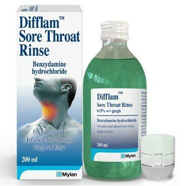Difflam Sore Throat Rinse 200ml