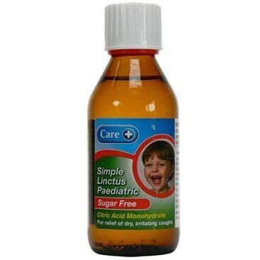 CARE OTC medicines cough & cold simple linctus paediatric s/f 200ml